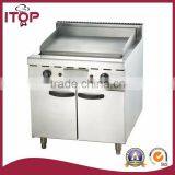 Strong and Durable With Cabinet Gas Griddle