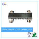 3dB Hybrid Coupler Combiner 2 in 2 Out Combiner 800 - 2500MHz DIN Female