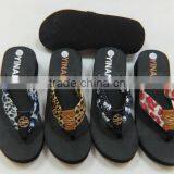 2016 Women Cloth Slippers With Eva Sole thumbnail-1