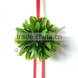10cm Artificial Mistletoe Topiary Kissing ball With Ribbon