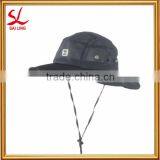 Quick-dry Cool Sweat-wicking Factory Outdoor Caps Bucket Fishing Hats With String thumbnail-4