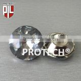 25mm upholstery crystal buttons with nail for bed headboard/sofa