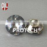 25mm upholstery crystal buttons with nail for bed headboard/sofa