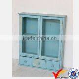 Shabby Chic Vintage Industrial Wooden Cabinet