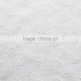 2016 Hot Selling Embroidery Fabric for Wedding Dresses 100% Cotton