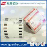 Wholsale Water-proof Thermal Raw Material Label for Print Shelf Price Label