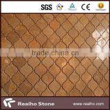 Own Quarry Imperial Gold Marble 3" Lantern Mosaic thumbnail-3