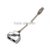 ISDN 2 Port Adapter Shielded Coupler