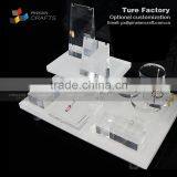 Cutomized Two Layers Multi-function Acrylic Jewelry Display Stand