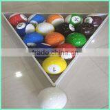 Amazing Top Quality PVC Cheap Billiard Soccer Ball Full Set for Snookball Game