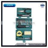 41pcs Tool Set Auto Tester 2M Measure Tape Fasteners Bit Holder 1/4''*3'' Extension Bar Cutter 4.5'' Pliers thumbnail-1