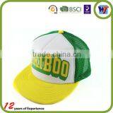 Custom Camo Color 5 Panel Snapback Hat Printed Mesh Trucker Cap thumbnail-4