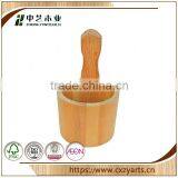 on Sale China Factory High Quality Cheap Small Wooden Barrel Bathtub thumbnail-5