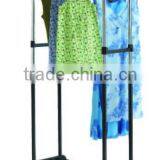 Double Flared Expandble Height Clothes Hanging Stand Garment Rack Cloth Rack thumbnail-1
