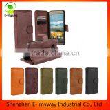 Scrub Magnetic PU leather wallet for Mobile Phones wallet with mobile phone holder