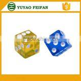 Plastic Game Dice With Round Corner Transparent 6 Sided Dice thumbnail-2