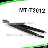 Black patten stainless steel long tweezers