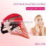 (CE/ISO13485) 3 Led Colors Therapy Led Mask for Facial Rejuvenation OB-LL 01N thumbnail-4