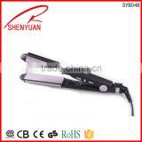 Home Electrical 2 in 1 Professional Hair Straightener Cememic Coating Plate Ptc thumbnail-1