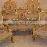 French Old Used Salon Set Wholesale Egypt Furniture thumbnail-4