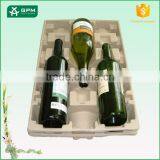 Hot Sale Molded Pulp Paper Eco-Friendly Recycled Packaging For Wine thumbnail-6