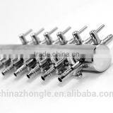 8 mm in 4mm Out One Way in 12 Way Out Metal Air Control Valve Both for Liquid thumbnail-2
