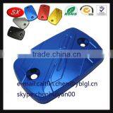 CNC Coationg Anode Aluminum Motrocycle Brake Rectangle Reservoir Cap thumbnail-2