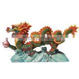 Chinese Feng Shui Dragon Statue Resin Sculpture Crafts thumbnail-1