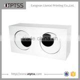 Creative Novelty Fashion Simple Lazy White Black Design Digital Eye Clock thumbnail-2