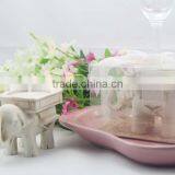 Popular Resin Elephant and Bird Tea Light Candle Holder as Wedding Party Gifts thumbnail-1
