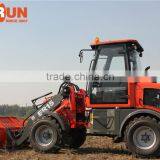 Small Multi-Function Wheel Loader 1.5 Ton Everun Brand Machinery With Luxury Cabin