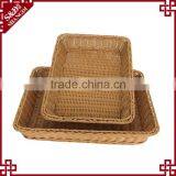 Vegetable Fruit Display Basket Rattan Handmade Supermarket Equipment thumbnail-4