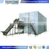 Freon Fluidized Quick Freeze Machine Fries Production Line thumbnail-2