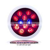 Indoor Garden LED Greenhouse Plant Growth Promoter Full Spectrum 12W Par LED Grow Light Bulb