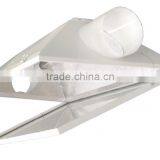 Hydroponics 250watt - 1000watt HID MH HPS Lamp Shade Big 6" Big 8" Super Large Size Air Cool Grow Light Aluminum Reflector thumbnail-1