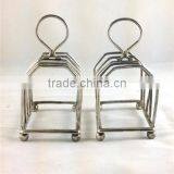 Wire Grid Table Top Business Card Display Rack thumbnail-2