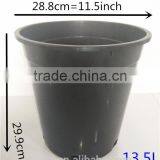 Black Gallon Pot 1#2#5# for Nursery Garden Plastic Planter Flowerpot thumbnail-4