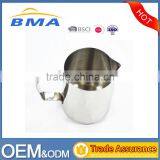 2016 Stainless Steel Milk Steaming Frothing Pitcher Milk Pitcher thumbnail-1