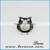 Trendy Punk Style Snap Button Jewelry Interchangeable Custom Crystal Round Snap Button thumbnail-1