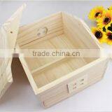 Wooden Bird Nest,decorated Wooden Bird House thumbnail-5