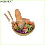 Extra Large Bamboo Salad Bowl/Homex_Factory thumbnail-1