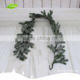 GNW CHGR-1607028 Customized Promotional Cheap PVC Sliver Christmas Pine Garland thumbnail-1