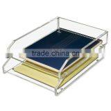 Custom Clear Acrylic Lucite Plexiglass 1 2 3 4 5 Tier Document Letter Tray thumbnail-3
