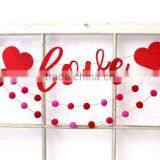 Diameter 2cm Decorations Ball 100% Wool Felt Ball Garland in Stock thumbnail-5