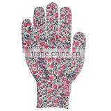 NMSAFETY 2014 New Design Winter Cheap Beautiful Polyester Gloves for Garden Work thumbnail-1