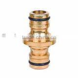 Big Volume 2 Way Coupling Brass 3/4" Water Flow Through