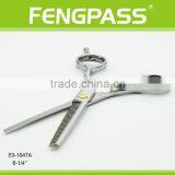 S3-1047A 6-1/4" Inch 2CR13 Stainless Steel With PP Handle Stainless Steel Thinning Shears Salon Hair Cut Scissors thumbnail-4