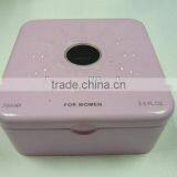 Square Perfume Can With Clear Window and Opening Nob thumbnail-1