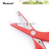 5-1/4" Plastic Handle Safety Student Scissors With Cover thumbnail-2