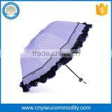 Cheap Outdoor Patio Garden Solar Panel Umbrella Waterproof Folding Beach Umbrella